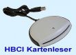 USB Kartenleser Kompakt Smart Card Chipkarte WHQL Sicherheit HBCI Banking