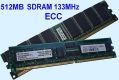 512MB 133MHZ SD-Ram Speicher SDRAM ECC Server Workstation CL3 Arbeitsspeicher