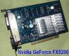 Nvidia GeForce FX5200 DDR 128MB DVI VGA PCI - Express leise passive Kühlung