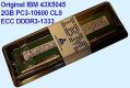 original IBM 43X5045 2GB PC3 -10600R CL9 ECC DDDR3 -1333