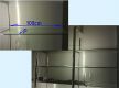 Glasregal H/ B/ T 250cm 100cm 43cm mit Beleuchtung verstellbare Glassböden