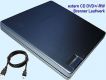 extern USB Toshiba CD DVD +R RW Dual Layer Laufwerk dünn metall robust bootfähig