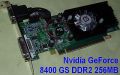 Nvidia GeForce 8400 GS DDR2 256MB DVI VGA PCI - Express 8400GS