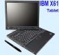 IBM Lenovo ThinkPad X61 Core2Duo TabletPC Display drehbar deutsche Tastatur X61t