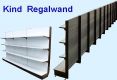Kind Wandregal H/ B 200cm 125cm Regal verstellbare Fachböden Ladenregal stabil